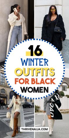 Slay the season in style with these winter outfit ideas for Black women! 😍 From chic neutrals to bold colors, these looks are perfect for staying warm and fashionable. ❄ Ready to refresh your wardrobe? Save this pin for your ultimate winter style guide! 💕✨