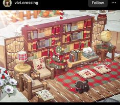 Acnh Christmas Code, Winter Acnh, Acnh Winter, Acnh Christmas, Cottagecore Ideas, Acnh Inspiration, Acnh Cottagecore, Wrapping Station, Animals Crossing