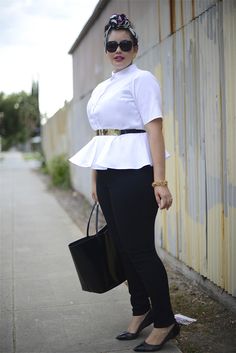 image New Top, Top Knot, Types Of Fashion Styles, The Professional, White Shirt, Ladies Tops Fashion