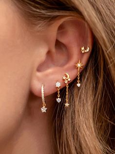 DETAILS
Composition: 10% Ziron, 90% Copper
Occasion: Leisure, Party Multiple Piercings Earrings, Everyday Earrings Studs, Gold Chain Earrings, Moon And Star Earrings, Tragus Piercing, Mismatched Earrings, Moon Earrings, Everyday Earrings, Cartilage Earrings