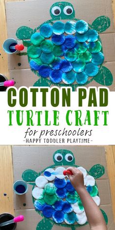 the paper plate turtle craft for toddlers to make