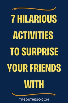 Looking for ways to inject some fun into your friendships? Try signing your friends up for unexpected activities like karaoke nights or unique cooking classes. These experiences can bring joy and laughter while strengthening your bonds. Step out of the ordinary and make unforgettable memories together!  
#FunWithFriends #SurpriseActivities #FriendshipGoals #FunActivities #GoodVibes #Surprise Summer Camp Games, Karaoke Night, Trust In Relationships, Unique Workouts, Building Trust, Camping Games, Mom Stuff, Healthy Relationship Advice, Distance Relationship