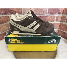 Lakai Trifecta Skateboard Shoes Brown Suede Mens Sz 6 Nos Vintage Also Comes With An Additional New Pair Of Laces! New With Box! Get Ready To Hit The Skate Park With These Stylish Lakai Trifecta Skateboard Shoes In Brown Suede. Mens With A Us Size 6, These Shoes Are Perfect For Skateboarding And Other Outdoor Sports. The Shoes Are New Old Stock And Vintage And Are New With Box, Making Them An Excellent Addition To Your Shoe Collection. The Shoes Are Made From High-Quality Materials, Ensuring Dur Skateboard Shoes, Shoes Brown, Box Making, Summer 24, Skate Park, Sneakers Men Fashion, Skate Shoes, Brown Suede, Skateboarding