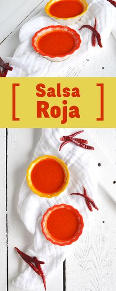 salsa roja is an easy and delicious appetizer that's ready in minutes