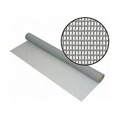 a roll of white paper on top of a metal mesh screen with a hole in the middle