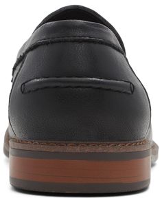 Try something new with the Siera chunky loafers. Featuring a classic and versatile silhouette, trendy lug sole, and metal detail, these shoes add something extra to any look. Black Moc Toe Boat Shoes With Rubber Sole, Black Plain Toe Boat Shoes For Business, Black Synthetic Loafers For Business Casual, Classic Black Boat Shoes, Classic Black Moc Toe Boat Shoes, Business Casual Black Shoes With Cushioned Footbed, Black Loafers With Cushioned Footbed For Business Casual, Black Cushioned Loafers For Business Casual, Black Formal Boat Shoes With Plain Toe