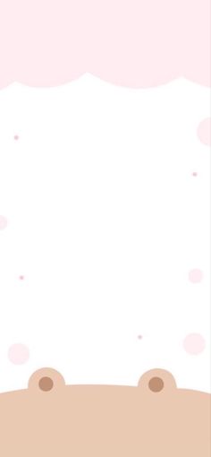 a pink and white background with circles on it