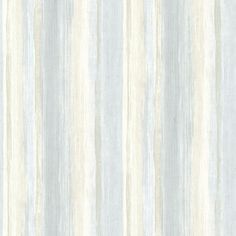 a white and blue striped wallpaper