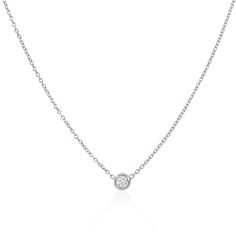 Our 14K White Gold Diamond Solitaire Necklace is a beautiful piece for everyday wear and comes in six different diamond sizes. Available diamond sizes: .07 carats .10 carats .15 carats .20 carats .25 carats .30 carats Necklace length is approximately 18" and is adjustable to 16" Estimated Delivery: 1-2 weeks Solitaire Necklace, Diamond Solitaire Necklace, Solitaire Necklaces, Diamond Sizes, Luxury Accessories, Necklace Length, Diamond Solitaire, Bezel Setting, White Gold Diamonds