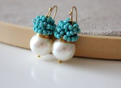 Wire Wrapped Jewelry Diy, Jewelry Design Inspiration, Wire Jewelry Designs, Earrings Inspiration, Homemade Jewelry, Handmade Wire Jewelry, Handmade Jewelry Diy, Fashion Jewelry Earrings, Sea Blue