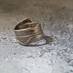 Sterling Silver antiqued ring. Untreated Sterling Silver Rings - Fine Jewelry, Hand Forged Sterling Silver Modernist Rings, Modernist Oxidized Silver Ring, Modernist Hand Cast Sterling Silver Rings, Silver Brutalist Hand-cast Rings, Antique Rings, Cuff Bracelets, Sterling Silver Rings, Rings For Men