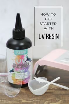 how to get started with uv resin ink