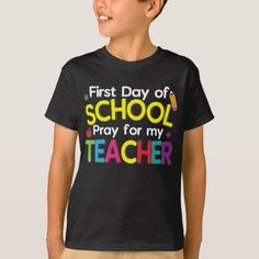 First Day Of School Kids T-shirt Back To School - back to school outfits style gift idea customize Boys School Outfits, High School Outfits, Kindergarten Shirts, Back To School Kids, Funny Christmas Tshirts, First Day Of School Outfit, Funny Santa, 1st Day Of School, Christmas Funny