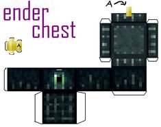 the ender chest is made out of paper