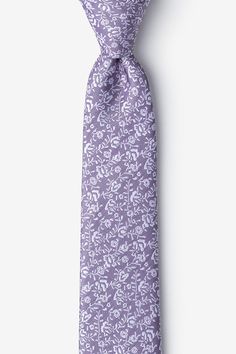 Bali Skinny Tie Formal Floral Print Ties For Spring, Formal Spring Floral Print Ties, Spring Floral Print Formal Ties, Floral Print Ties For Spring Formal Events, Spring Floral Print Ties For Formal Occasions, Purple Spring Formal Tie, Purple Silk, Vintage Looks, Bali