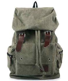 Great Shopping Vintage Style Canvas Backpack , New mens bags Bagpack Men, Laptop Bagpack, Canvas Drawstring Backpack, Supreme Backpack, Canvas Rucksack, Mens Backpack Travel, Unisex Backpack, Mens Travel Bag, Laptop Rucksack