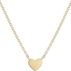 14k Gold | gorjana jewelry | 14k Gold Heart Mini Necklace Classic Necklace With Delicate Chain For Valentine's Day, 14k Gold Heart Cut Necklace With Adjustable Chain, Classic Heart Necklace With Adjustable Chain, Yellow Gold Heart Cut Necklace With Delicate Chain, Classic Heart Pendant Necklace With Adjustable Chain, Gold Minimalist Heart Necklace For Anniversary, 14k Gold Heart Charm Necklaces With Adjustable Chain, 14k Gold Heart Charm Necklace With Adjustable Chain, Minimalist 14k Gold Heart Necklace For Anniversary