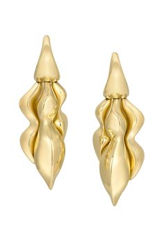 VRAM-Caryn Drop Earrings-YELLOW GOLD Gold Outfit, Marissa Collections, Discount Jewelry, Jewel Box, Fine Jewels, Link Necklace, Jewelry Lover, Gold Style, Los Angeles California