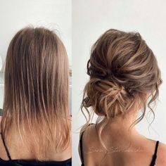 Midi Hair, Wavy Updo, Easy Updo, Easy Updo Hairstyles, Bridesmaids Hair, Mother Of The Bride Hair, Up Dos For Medium Hair