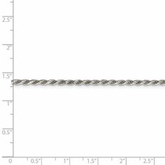 Product Weight Weighs approximately 13.02 grams. Product Dimensions Length of item : 28 in Width of item : 2.25 mm Product Specifications - Material : Primary - Purity : 925 - Finish : Polished - Length of Item : 28 in - Plating : Rhodium - Chain Length : 28 in - Chain Type : Rope - Chain Width : 2.25 mm - Clasp /Connector : Lobster - Feature : Solid - Manufacturing Process : Casted - Material : Primary : Sterling Silver - Width of Item : 2.25 mm - Product Type : Jewelry - Jewelry Type : Necklac Yellow Pearl Earrings, Brown Pearl Earrings, Seahorse Pendant, Rope Chain Necklace, Bow Jewelry, Heart Pendant Diamond, Garnet Earrings, Elegant Bracelet, Rope Necklace