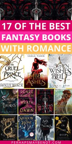 the best fantasy books with romance written by authors and authors in their own novels, including