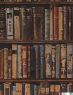 Going to the Library - Multi Library Wallpaper, Lots Of Books, Library Aesthetic, Andrew Martin, Book Wallpaper, Wallpaper Modern, Wallpaper Vintage, Old Book, Modern Wallpaper