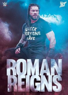 the poster for roman reigns is shown