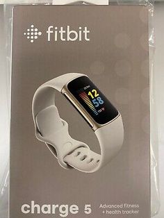 the new fitbitt smart watch is in its packaging