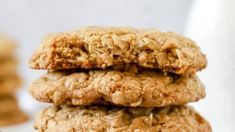 Peanut Butter Oatmeal Cookies (+ Video!)