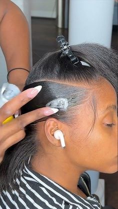 Want to learn ☝🏾☝🏾 the deets on this Sleek Ponytail | Detailed Tutorial on My Channel NOW! Ponytail Protective Styles For Natural Hair, Two Ponytails With Curly Hair, Ponytail Hairstyles Tutorial Short Hair, Cornrows Updo Ponytail Natural Hair, Quick Sleek Hairstyles Black Women, Fish Tail Braid Sleek Ponytail, Ponytail Hairstyles With Cornrows, High Braid Ponytail For Black Women, Pony Styles For Natural Hair