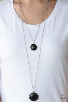 Desert medallion black paparazzi - sofancyjewels Black Stone Pendant, Bling Necklace, Medallion Necklace, Paparazzi Accessories, Black Necklace, Paparazzi Jewelry, Affordable Jewelry, White Stone, Black Stone