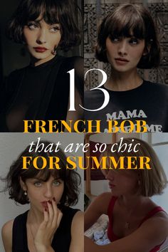 Hey there, lovely people! 🌸 If you’ve been struggling to find the perfect summer hairstyle, I’ve got the ultimate solution for you: the French bob haircut!  Trust me, as someone who has spent countless hours scrolling through TikTok for hair inspo, the French bob is the chic, breezy answer to all our summer hair woes.  It’s effortlessly stylish, easy to maintain, and gives off those sophisticated Parisian vibes we all adore.  But hold on, the world of French bobs can be a little overwhelming. Chin-length? Blunt ends? Curtain bangs?   So, without further ado, let’s dive into 13 fabulous French bob hairstyles that you are absolutely going to love! Do It Yourself Tattoo, French Bob Haircut, Haircuts Ideas For Women, French Haircut, Short Stacked Bob Haircuts, Insta Famous, Short Blonde Bobs, Stacked Hair