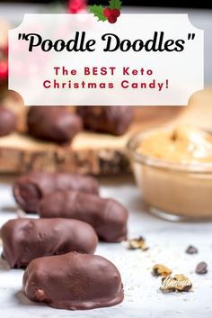 the best keto christmas candy is made with chocolate