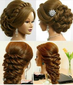 New Bridal Hairstyle, Hair Styles For Women, Up Dos, Bridal Hair Updo