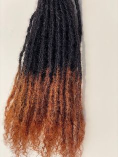 Textured Intalocs Human Hair Loc Extensions | Small 0.4-0.5cm | Honey - enamslocs.com Starter Dreadlocks, Loc Extensions Human Hair, Small Dreads, Blonde Tips, Loc Extensions, Hair Color Unique, Dread Extensions, Dreadlock Extensions, Beautiful Natural Hair