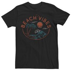 There's nothing but good vibes with this men's graphic tee. There's nothing but good vibes with this men's graphic tee. Crewneck Short sleevesFABRIC & CARE Cotton Machine wash Imported Size: XXL. Color: Black. Gender: male. Age Group: kids. Black Graphic Tee For Surfing, Black Text Print T-shirt For Vacation, Black Graphic Print T-shirt For Surfing, Black Graphic Tee For Vacation, Black Letter Print T-shirt For Beach Season, Casual Beach T-shirt With Graphic Design, Black Relaxed Fit T-shirt For Surfing, Black Surfing T-shirt With Letter Print, Black Letter Print T-shirt For Surfing