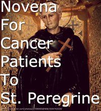 St Peregrine Prayer, Saint Peregrine, Novenas Catholic, Prayer For The Sick, St Peregrine, Healing Prayers