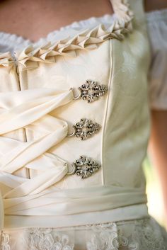 Bridal Dirndl with Semi-Sweetheart Neckline | raredirndl.com to shop Dirndl Pattern, Bridal Dirndl, Oktoberfest Munich, Wedding Dirndl, Lace Apron, American Dress, Dirndl Dress, Keira Knightley, Plus Size Wedding