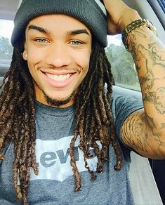 nebula of sophisticated locs : Photo Dread Men, Mixed Boy, Dreads Styles, Black Cowboy, Hot Damn, Corte De Cabelo Masculino