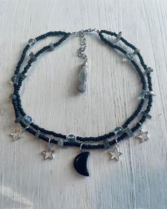 Geneva Ny, Obsidian Crystal, Indie Jewelry, Handmade Jewelry Tutorials, Labradorite Crystal, Dope Jewelry, Crystal Choker, Funky Jewelry, Hippie Jewelry