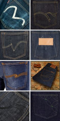 Pockets Levis Arcuate Jeans Back Pocket Design, Jeans Pocket Design, Jeans Back Pocket, Evisu Jeans, Back Pocket Design, Jean Pockets, Denim Boots, Rugged Style