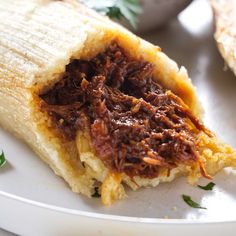 a close up of a sandwich on a plate