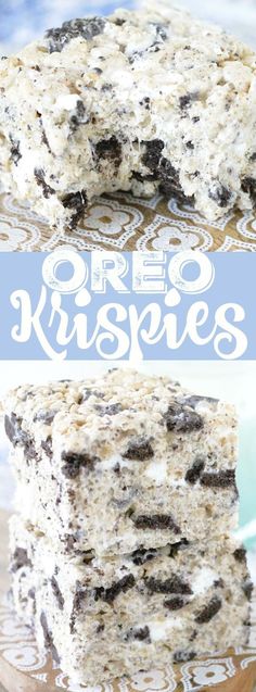 the recipe for oreo krispy kremes is displayed on an iphone screen