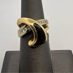 Vintage 14k Yellow Gold Diamond & Onyx Ring. 10.3 Grams. Size 6. Pt1285 Please Feel Free To Contact Me For Any Questions! Check Out My Other Listings For Louis Vuitton, Gucci, Christian Dior, Chanel, Tiffany, Free People, Anthropologie, Juicy Couture, Purses, Earrings, Rings, Bracelets, Wallets, Brooches, Pins, Charms, Watches, Sunglasses, Bags, Shoes. New To Poshmark? Use Code Apictureframe To Sign Up, And Receive $10 Off Of Your 1st Order. Elegant Black Diamond Ring In 14k Gold, Elegant Yellow Gold Diamond Ring With Black Enamel, Formal Yellow Gold Diamond Ring With Black Enamel, Elegant Black Enamel Diamond Ring For Anniversary, Elegant Black Rings For Evening, Formal Black Jewelry With Diamond Accents, Elegant Diamond Ring With Black Enamel, Elegant Black Diamond Ring For Evening, Elegant Black Rings For Formal Occasions