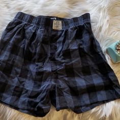 Lucky Blue Plaid Boxers New Without Tags Plaid Boxers, Beavis And Butthead, Lucky Blue, Blue Plaid, Lucky Brand, Favorite Color, Hockey, Color Blue, Socks