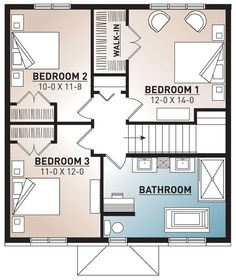 the floor plan for a two bedroom apartment with an attached bathroom and living room area