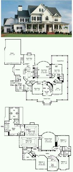 two story house plans with an open floor plan