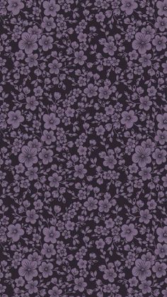 an image of a purple flower pattern on a black background