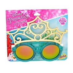 "Ariel Tiara Shades Sun-Staches" Disney Princess Forum Novelties DESCRIPTION: Disney Princess "Ariel Tiara Shades Sun-Staches" Adult Costume Accessory Forum Novelties Item # 80593 This molded plastic glasses accessory is new in its original package. It is part of the "Disney Princess" line produced by Forum Novelties. The item in the picture is the company's photo from the catalog. Email with any questions before purchasing as we DO NOT ALLOW RETURNS on costume accessories. Be sure to check out our other listings as we are always happy to combine shipping costs for purchases of multiple items.  SHIPPING & PAYMENT INFORMATION:   All items are shipped via US Postal Service within 5 business days of payment. We generally ship Monday through Friday and process all orders in the order payment i Disney Princess Hat, Snow White Crown, Disney Princess Fancy Dress, Girls Sunglasses, Disney Frames, Disney Princess Costumes, Disney Jr, Fancy Dress Halloween Costumes, Disney Princess Snow White