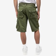 These Classic Cargo Shorts From X Ray Are Constructed With High Quality And Durable Materials For Long-Lasting Comfort And Breathability. Their Versatile Style Makes Them Great For Indoor And Outdoor Activities.Features Double Stitching In High Strain Areas. 2 Side Slant Pockets, 2 Double Cargo Hidden Snap Closure Flap Pockets And 2 Double Back Snap Closure Flap Pockets For Quick Access And More Storage. Simply Toss Into The Washing Machine For Cleaning. Classic Fit And Modern Style. A Great Pai Utility Bermuda Bottoms With Built-in Shorts, Sports Cargo Bottoms With Short Length, Sporty Cargo Pocket Bottoms In Short Length, Green Cargo Sports Shorts, Sports Cargo Shorts, Utility Sports Bottoms With Built-in Shorts, Sports Bottoms With Pockets, Mid-thigh Length, Sports Bottoms With Pockets Mid-thigh Length, Khaki Sports Bottoms With Cargo Pockets